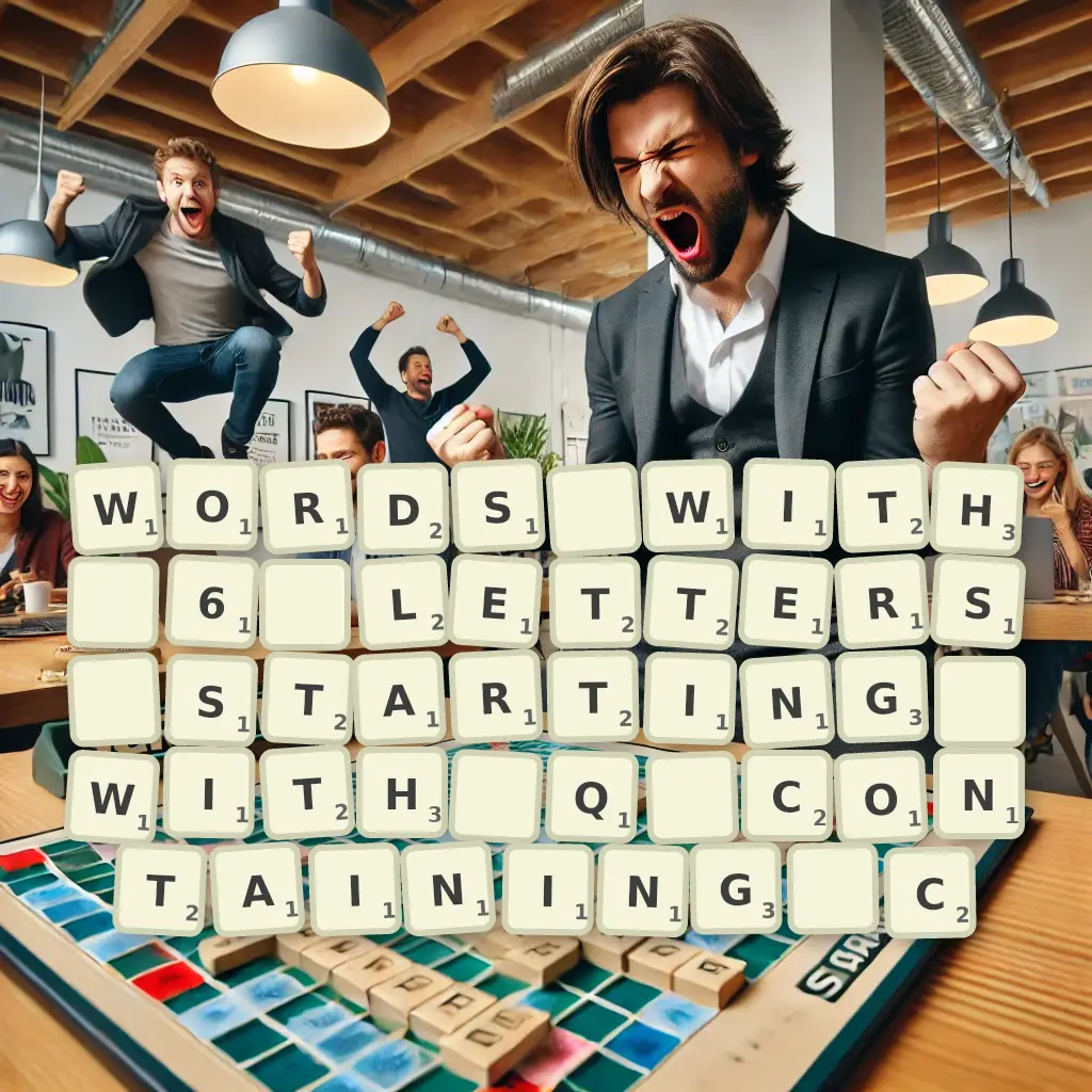 List of words with 6 letters, starting with Q, containing C Words with 6 letters, starting with Q, containing C