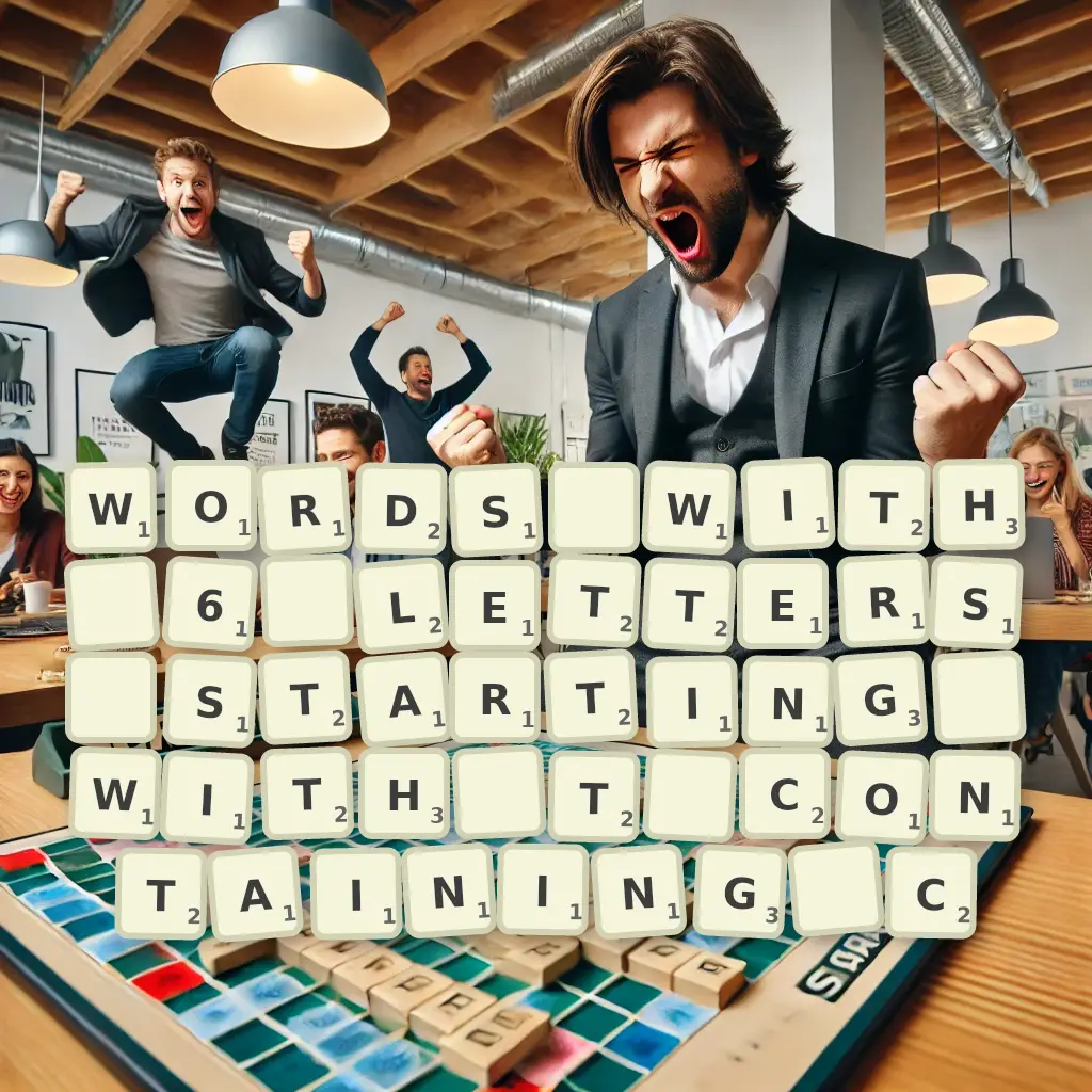 List of words with 6 letters, starting with T, containing C Words with 6 letters, starting with T, containing C