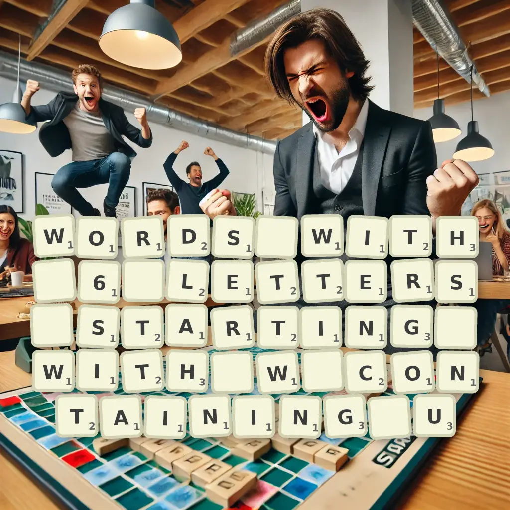 List of words with 6 letters, starting with W, containing U Words with 6 letters, starting with W, containing U