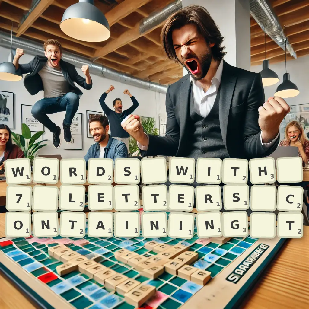 List of words with 7 letters, containing T Words with 7 letters, containing T