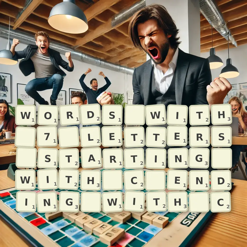 List of words with 7 letters, starting with C, ending with C Words with 7 letters, starting with C, ending with C