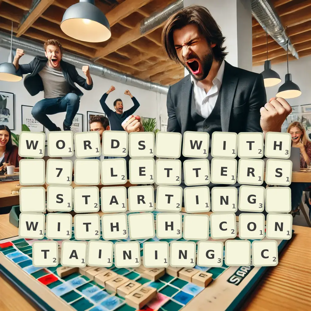 List of words with 7 letters, starting with H, containing C Words with 7 letters, starting with H, containing C