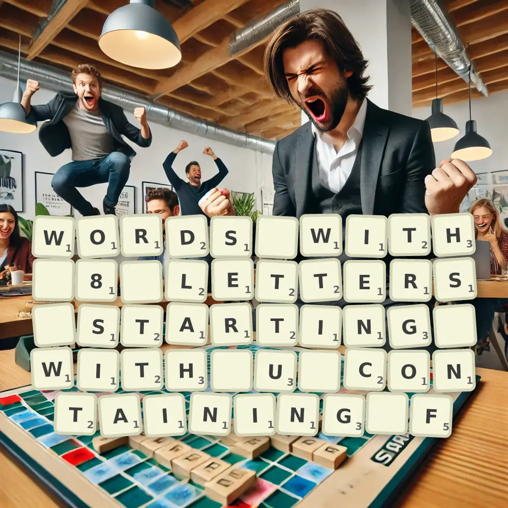 List of words with 8 letters, starting with U, containing F Words with 8 letters, starting with U, containing F