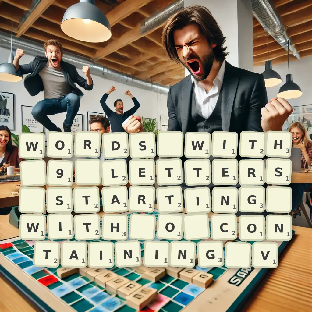 List of words with 9 letters, starting with O, containing V Words with 9 letters, starting with O, containing V