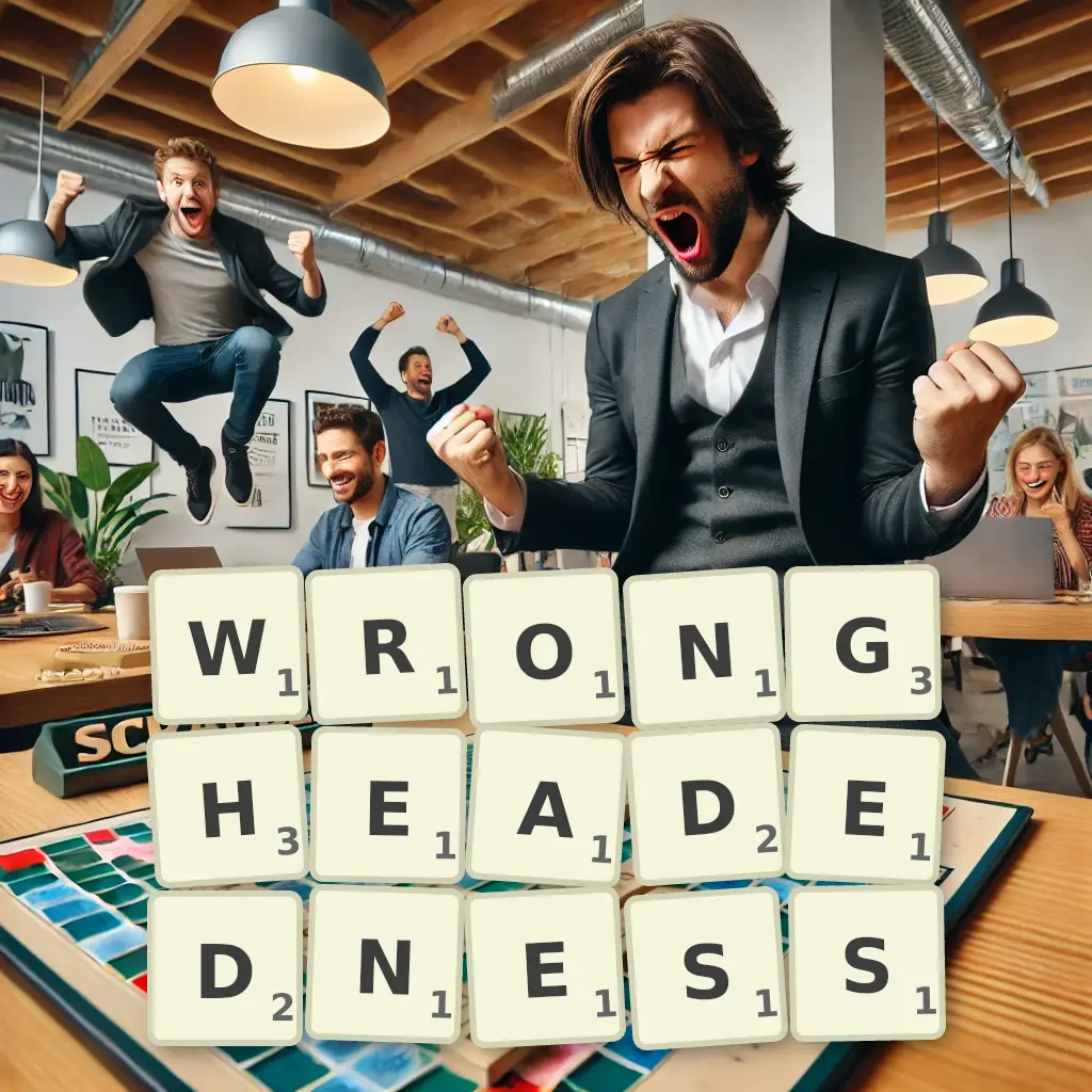 List of words with letters WRONGHEADEDNESS Words with letters WRONGHEADEDNESS