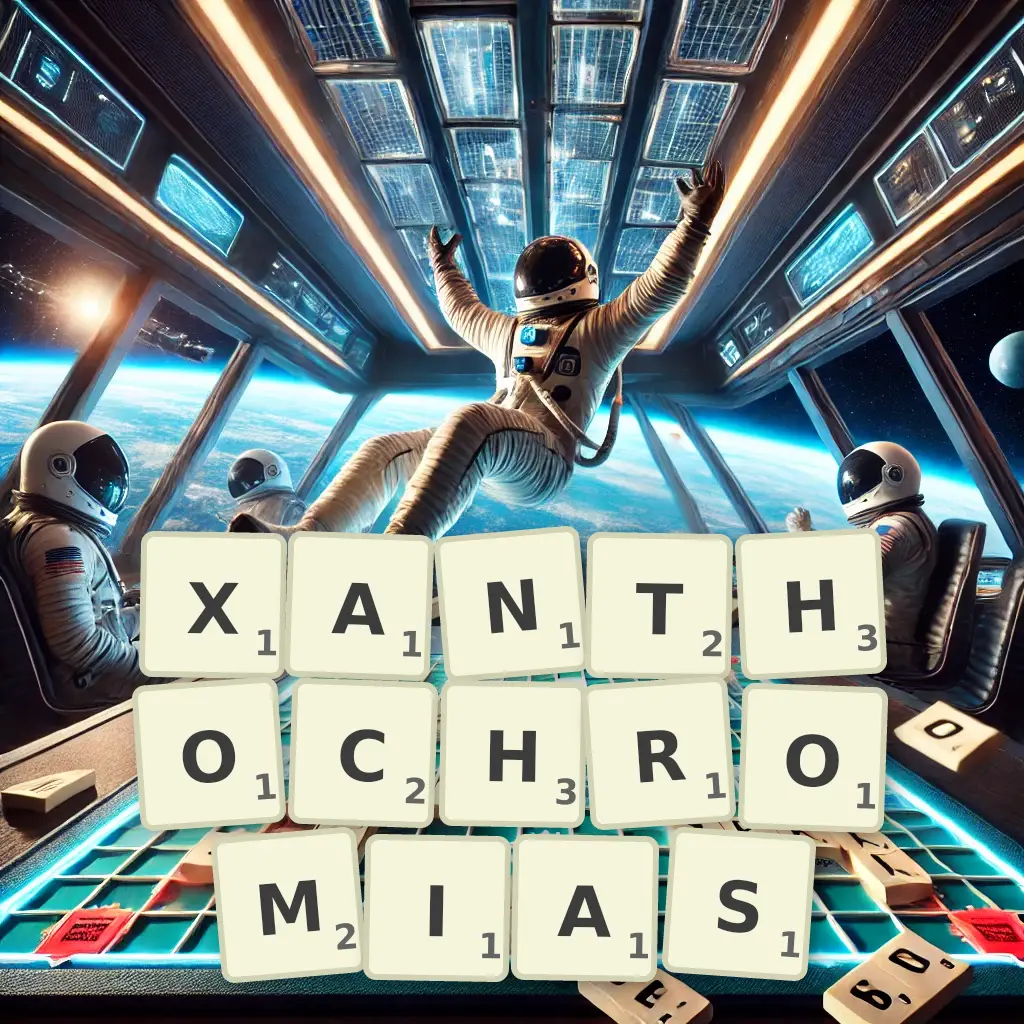 List of words with letters XANTHOCHROMIAS Words with letters XANTHOCHROMIAS