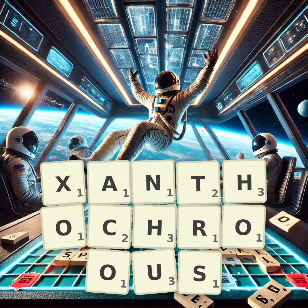 List of words with letters XANTHOCHROOUS Words with letters XANTHOCHROOUS