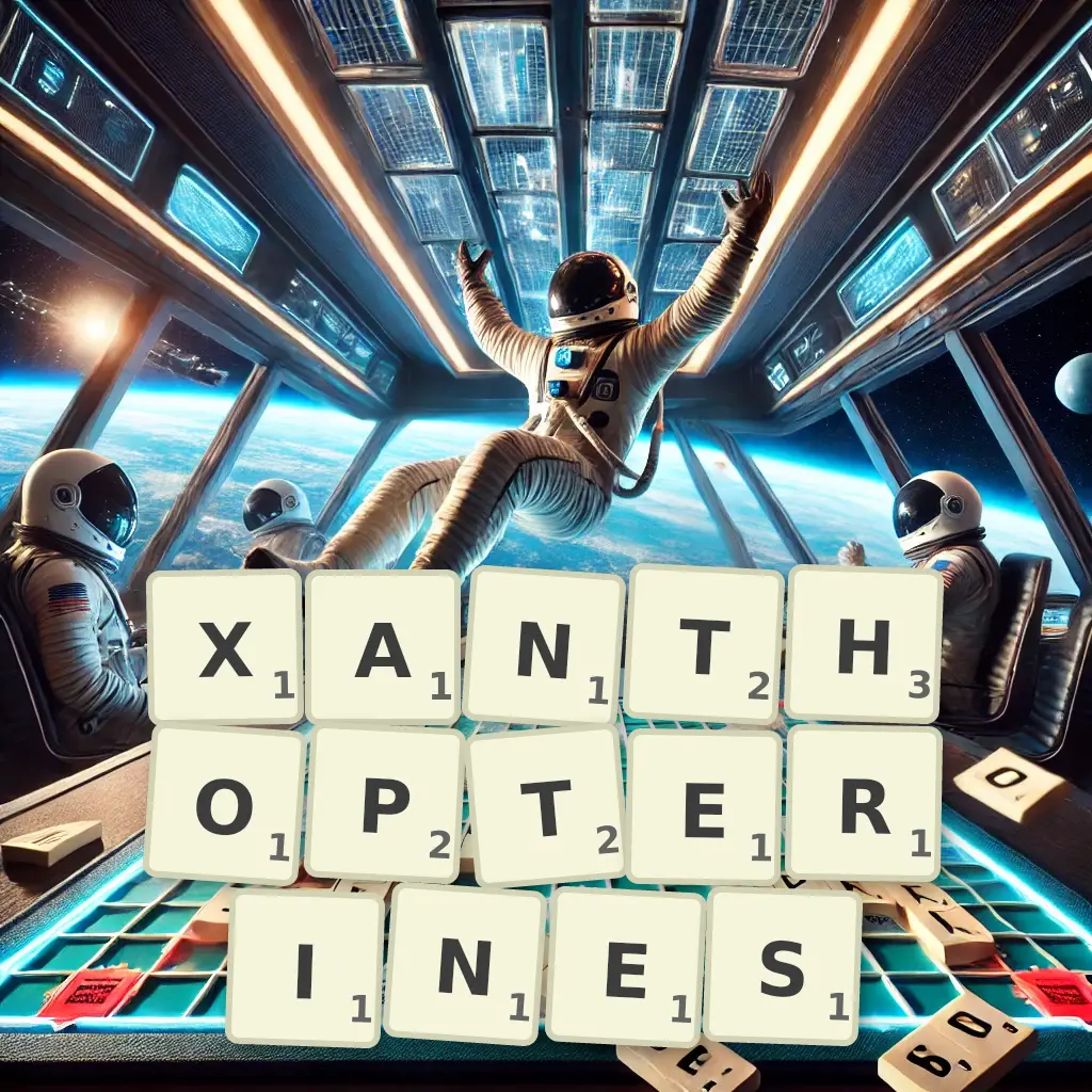 List of words with letters XANTHOPTERINES Words with letters XANTHOPTERINES