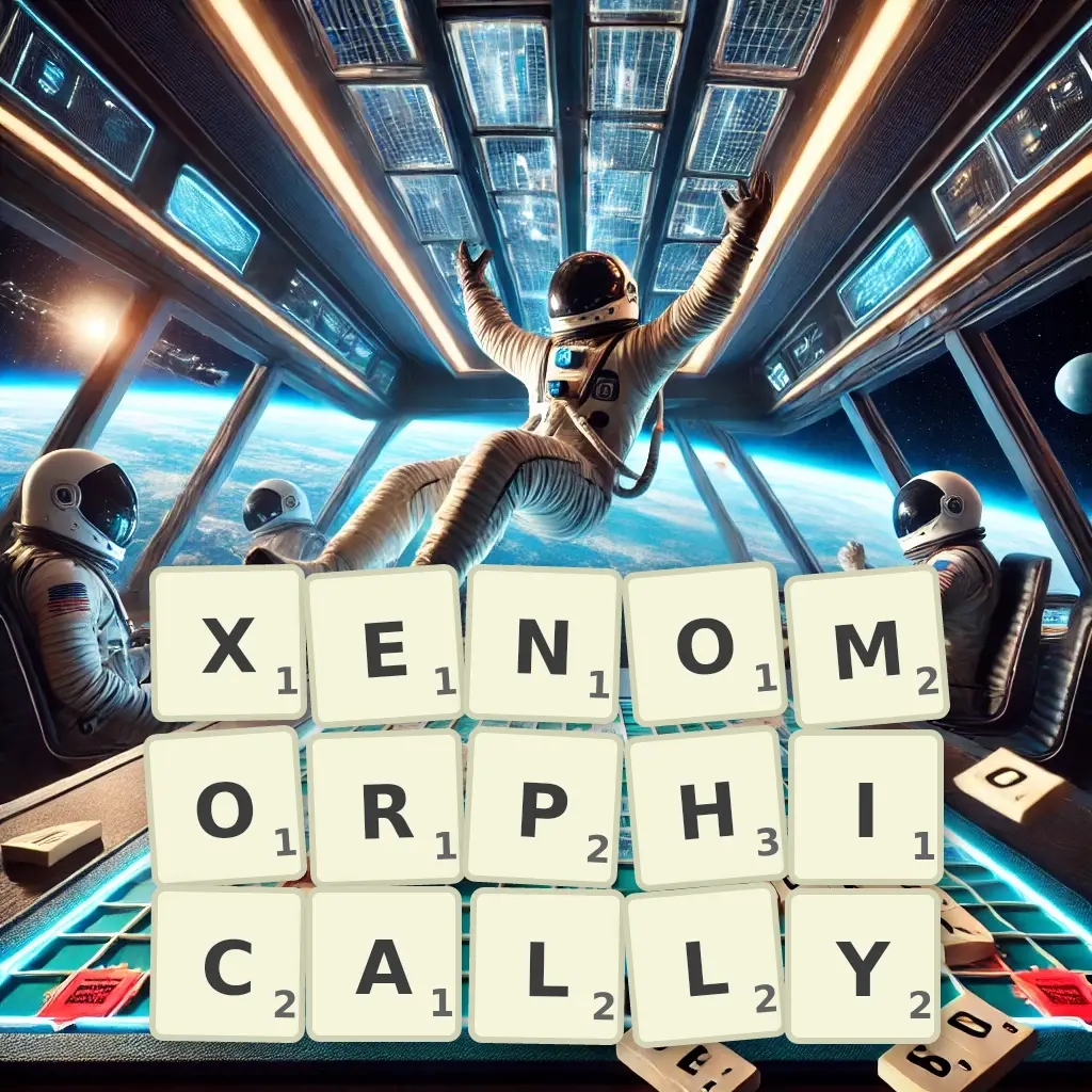 List of words with letters XENOMORPHICALLY Words with letters XENOMORPHICALLY