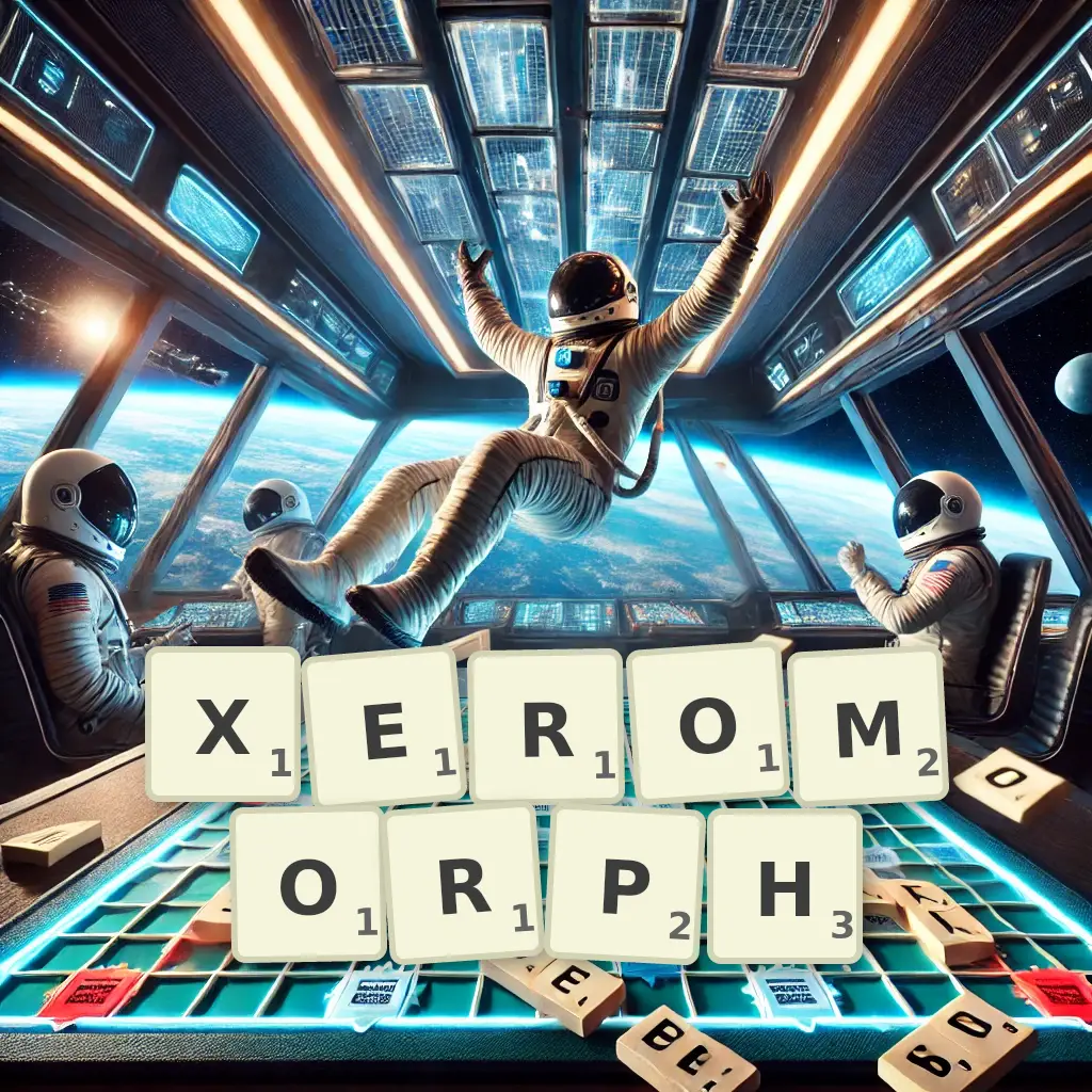 List of words with letters XEROMORPH Words with letters XEROMORPH