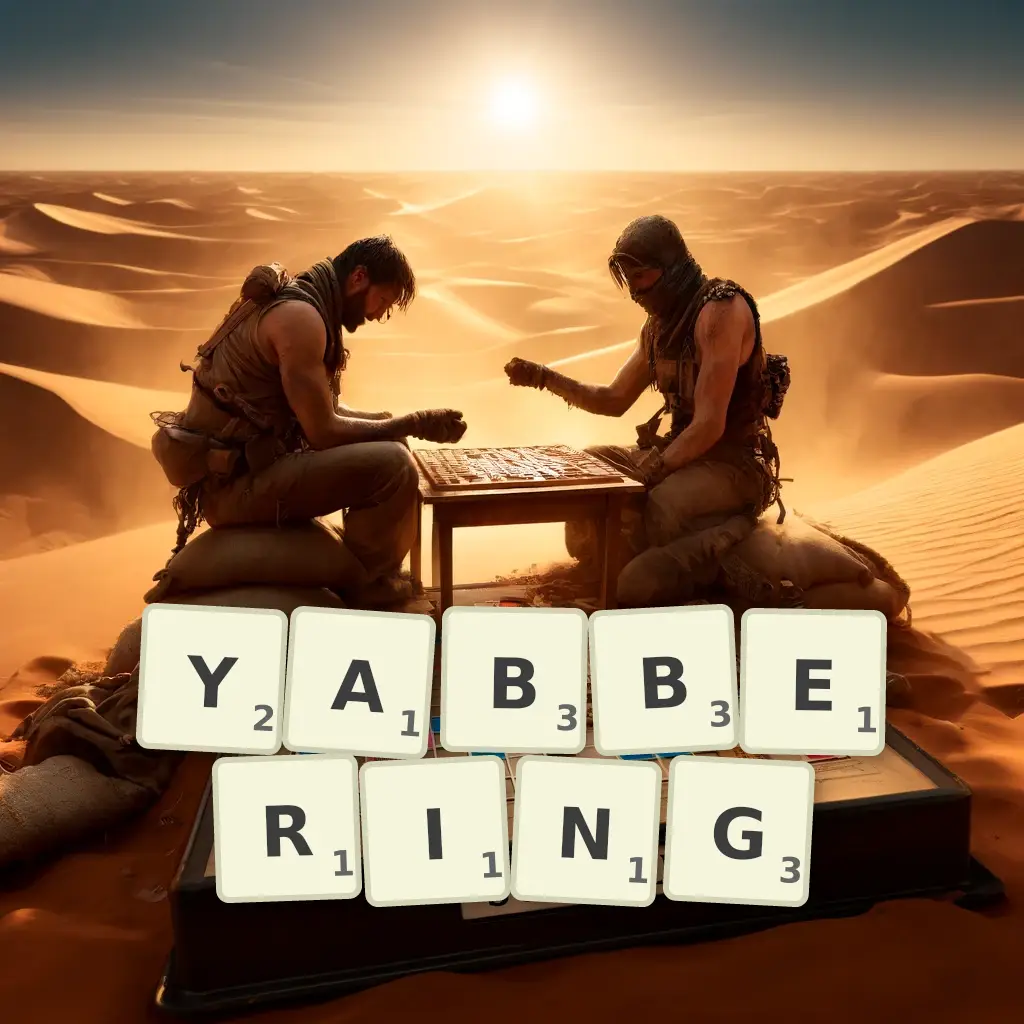 List of words with letters YABBERING Words with letters YABBERING