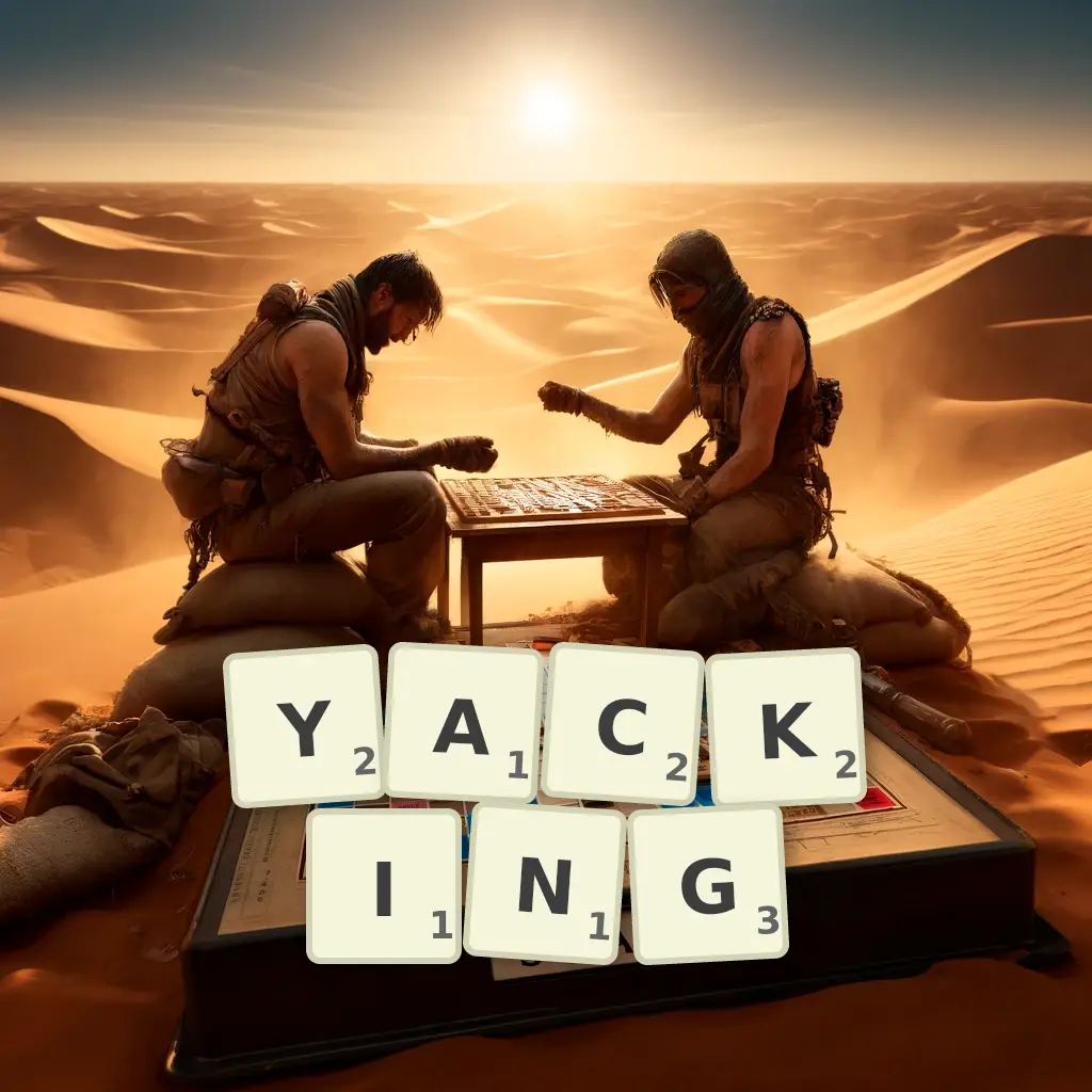 List of words with letters YACKING Words with letters YACKING