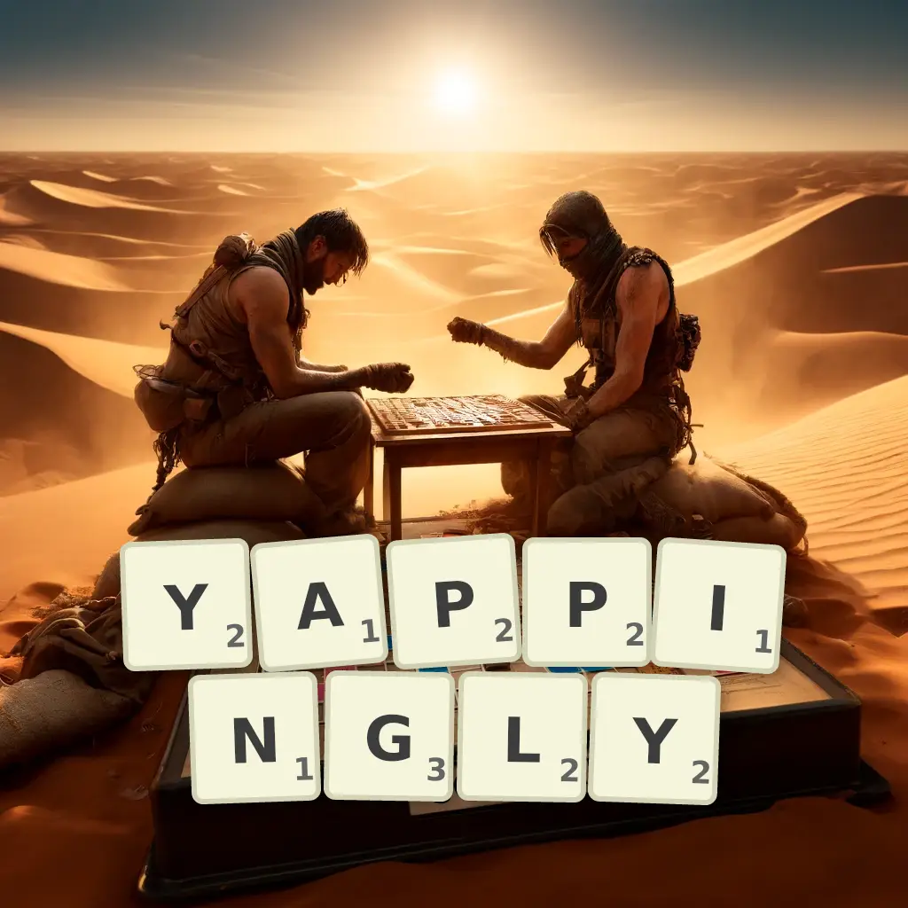 List of words with letters YAPPINGLY Words with letters YAPPINGLY