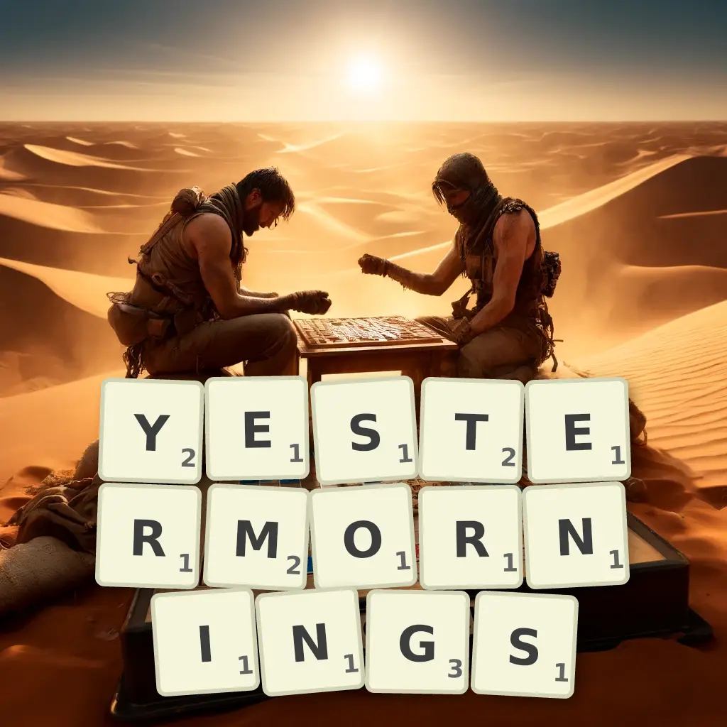 List of words with letters YESTERMORNINGS Words with letters YESTERMORNINGS