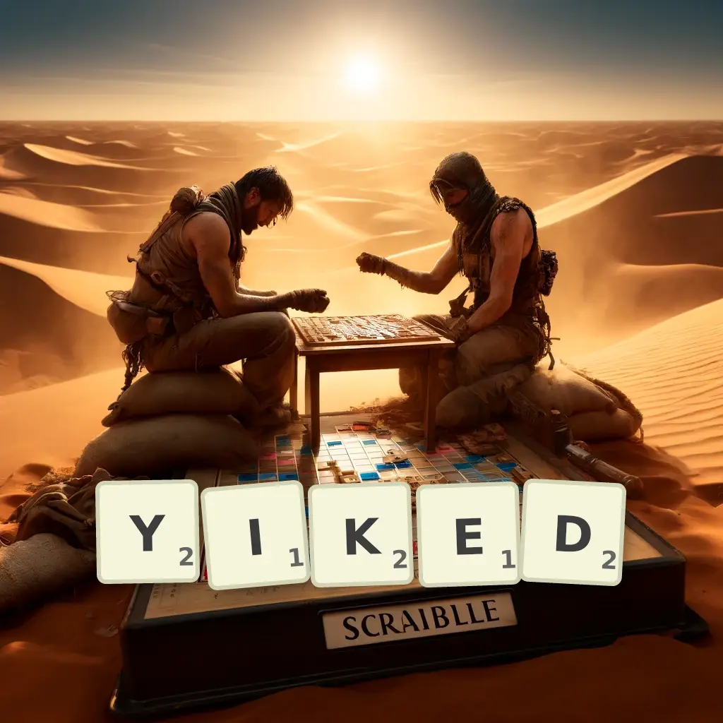 List of words with letters YIKED Words with letters YIKED
