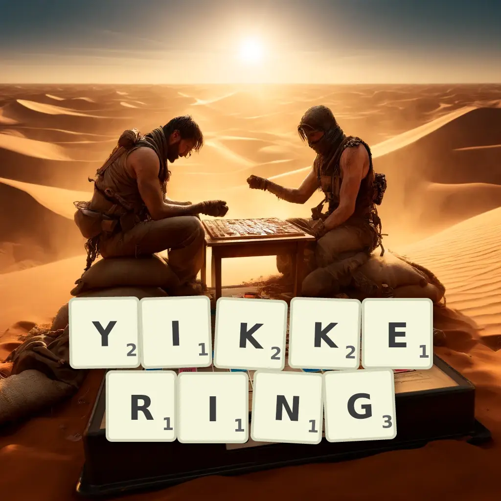 List of words with letters YIKKERING Words with letters YIKKERING