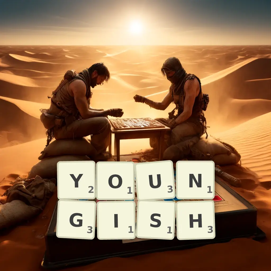 List of words with letters YOUNGISH Words with letters YOUNGISH