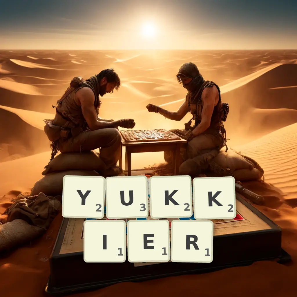 List of words with letters YUKKIER Words with letters YUKKIER
