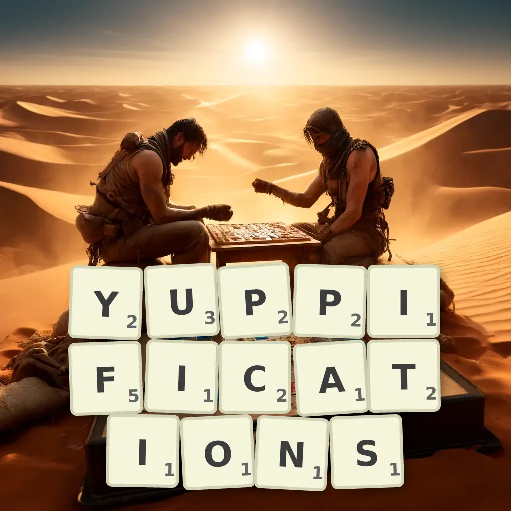 List of words with letters YUPPIFICATIONS Words with letters YUPPIFICATIONS