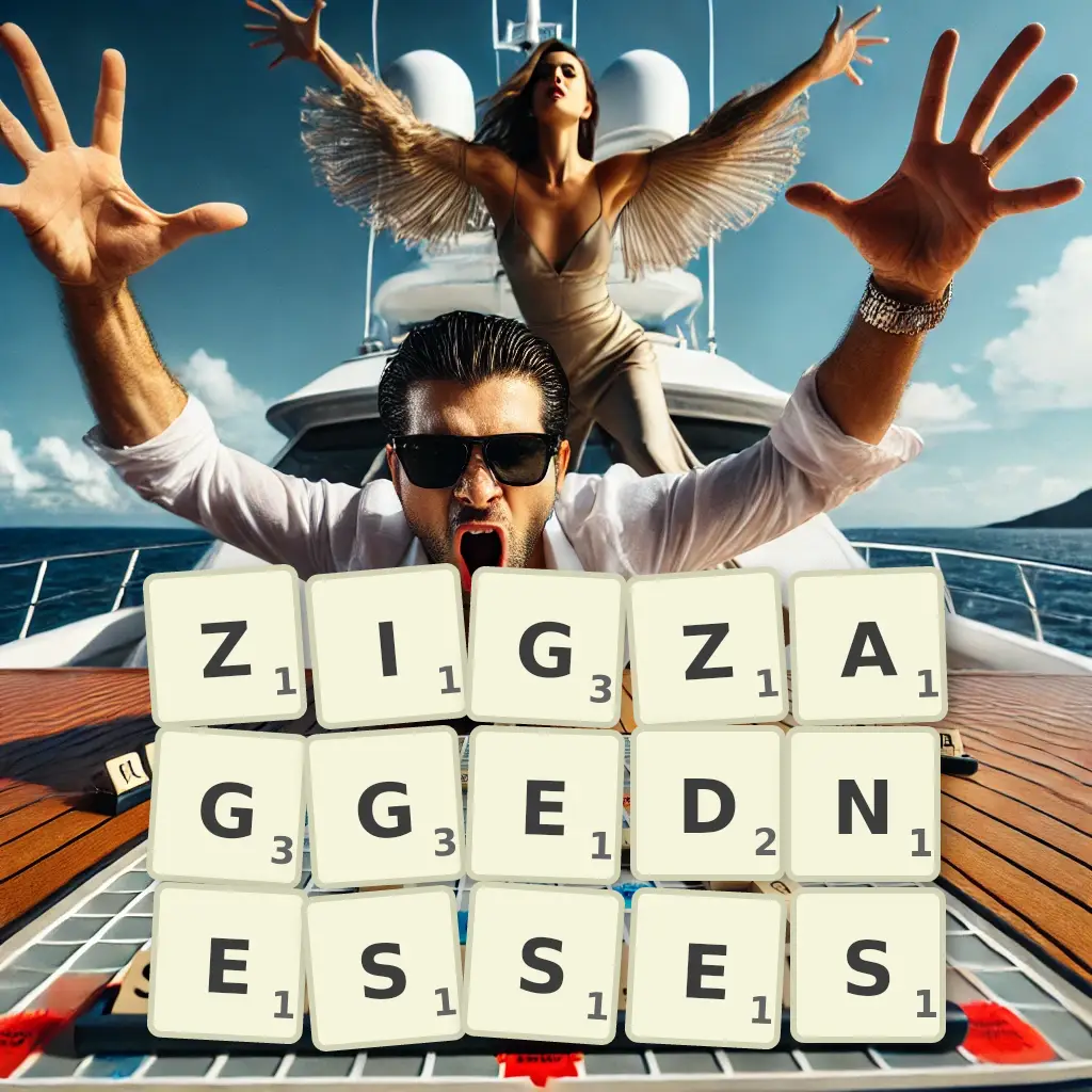 List of words with letters ZIGZAGGEDNESSES Words with letters ZIGZAGGEDNESSES