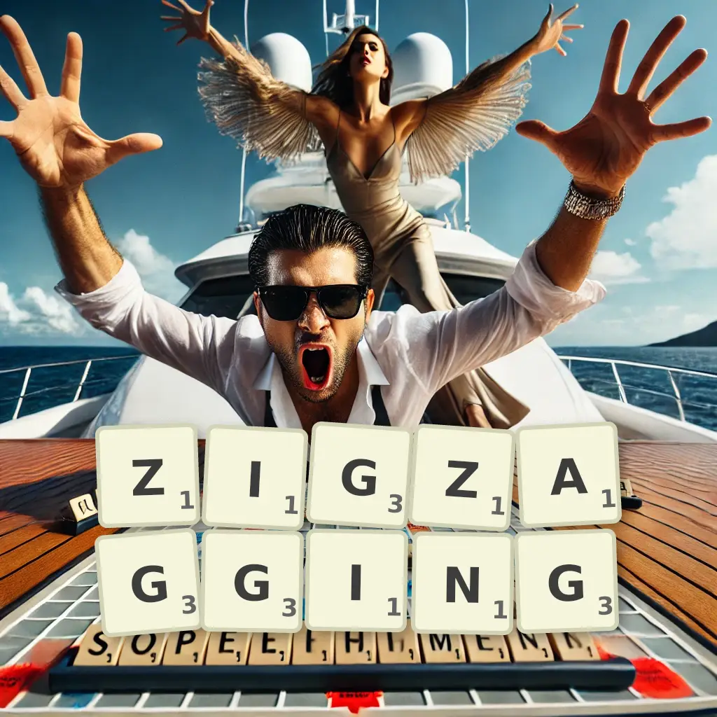 List of words with letters ZIGZAGGING Words with letters ZIGZAGGING