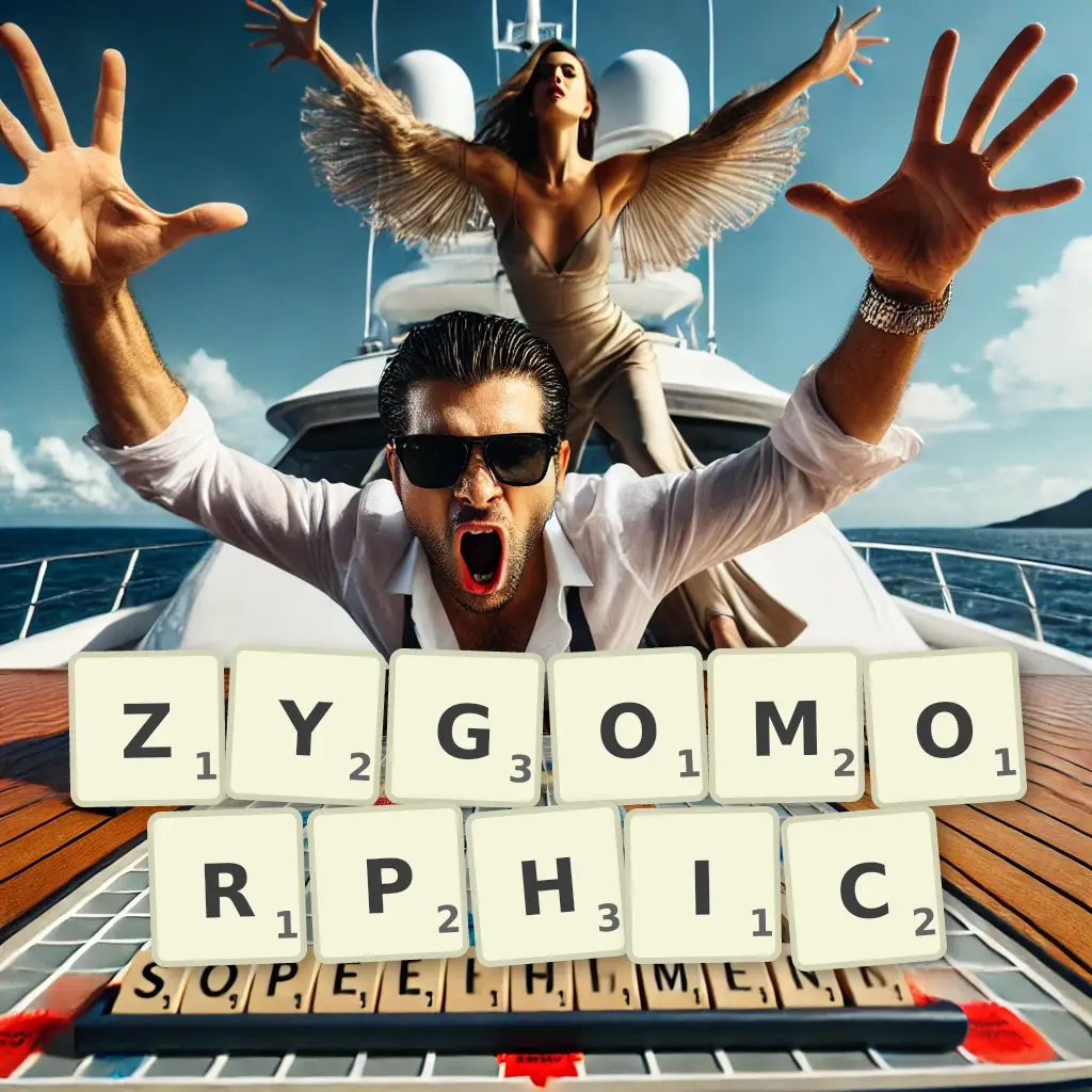List of words with letters ZYGOMORPHIC Words with letters ZYGOMORPHIC