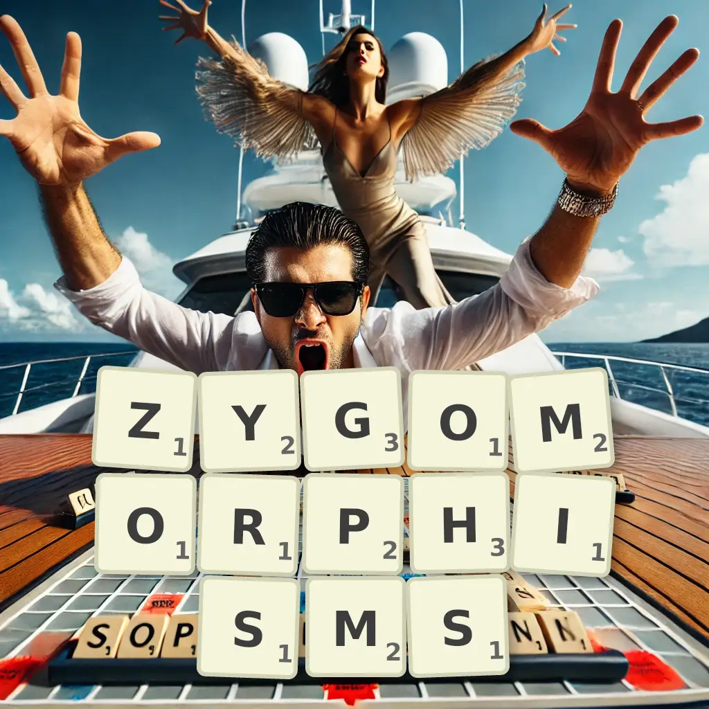 List of words with letters ZYGOMORPHISMS Words with letters ZYGOMORPHISMS