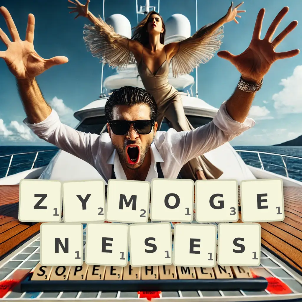 List of words with letters ZYMOGENESES Words with letters ZYMOGENESES