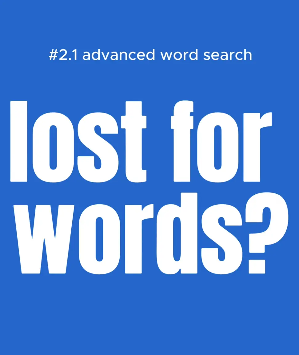 poocoo - Advanced word search by pattern - video tutorial Video tutorial: Using the advanced pattern word finder on poocoo - Scrabble and word game help